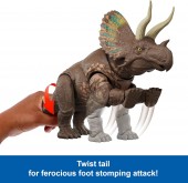 Jurassic World Rebirth Gigantic Thrashers Eotriceratops JGB93