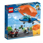 LEGO City Police Arest cu parasutisti al politiei aeriene 60208 