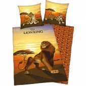Lenjerie de pat copii Lion King 140x200 + fata de perna 60X70 9503
