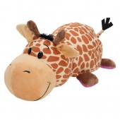 Mascota FlipaZoo Girafa si Hipopotam de plus 32 cm