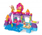 Mega Construx Barbie Mermaid Lagoon Playset FFW90 123 piese
