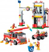 Mega Construx Fire Squad Brigade GLK56 528 piese