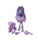 Papusa My Little Pony Equestria Girls Twilight Sparkle cu ponei A5102
