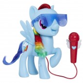 My Little Pony Rainbow Dash cu microfon E1975