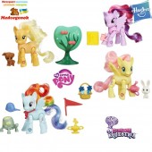 My Little Pony Set tematic cu fig ponei articulata Hasbro B3602