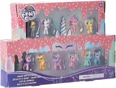 My Little Pony Unicorn Party Celebration set 10 Figurine E9709