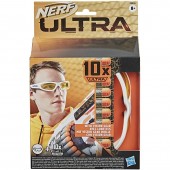 Nerf Ultra set 10 proiectile cu ochelari de protectie E9836