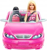 Papusa Barbie cu masina (cu papusa) DJR55