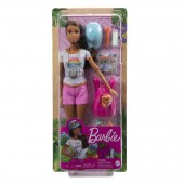 Papusa Barbie Drumetie cu Catel GRN66