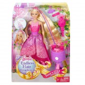 Papusa Barbie Endless Hair Kingdom-Regatul parului DKB62