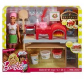 Papusa Barbie face pizza - set de joaca FHR09