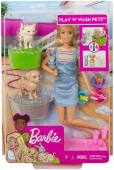 Papusa Barbie si gradinita pentru animale FXH11