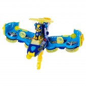 Paw Patrol Chase Set 2 in 1 Vehicul Flip And Fly si figurina 6046645