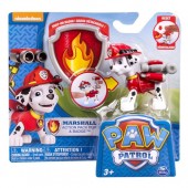 PAW PATROL Figurina si insigna action pack pup and badge                          