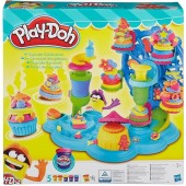 Play Doh Cupcake Celebration Set de joaca cu plastilina B1855