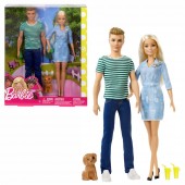 Papusa Barbie si Ken FTB72 set 