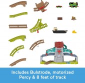 Thomas Friends Toy Train Set Talking Bulstrode Which-Way Bridge  HYP43 (limba chineza)