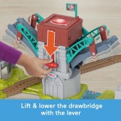 Thomas Friends Toy Train Set Talking Bulstrode Which-Way Bridge  HYP43 (limba chineza)