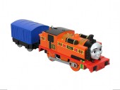 Thomas and Friends Nia trenulet locomotiva motorizata cu vagon FXX47