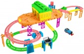 Thomas and Friends Track Masters Hyper Glow Station Set 50 Piese FJL41