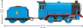 Thomas si prietenii TrackMaster Gordon set locomotiva si vagon JGF96