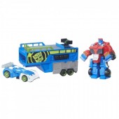 Transformers Rescue Bots Optimus Prime Racing Trailer B5584