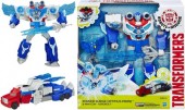 Transformers Robots in Disguise Power Surge Optimus Prime and Aerobolt B7066