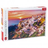 Trefl Puzzle 1000 Piese Apus Santorini