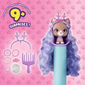VIP Pets  Color Boost cu par lung colorat si accesorii surpriza 711709