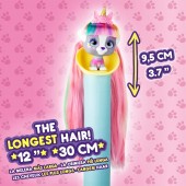 VIP Pets  Color Boost cu par lung colorat si accesorii surpriza 711709